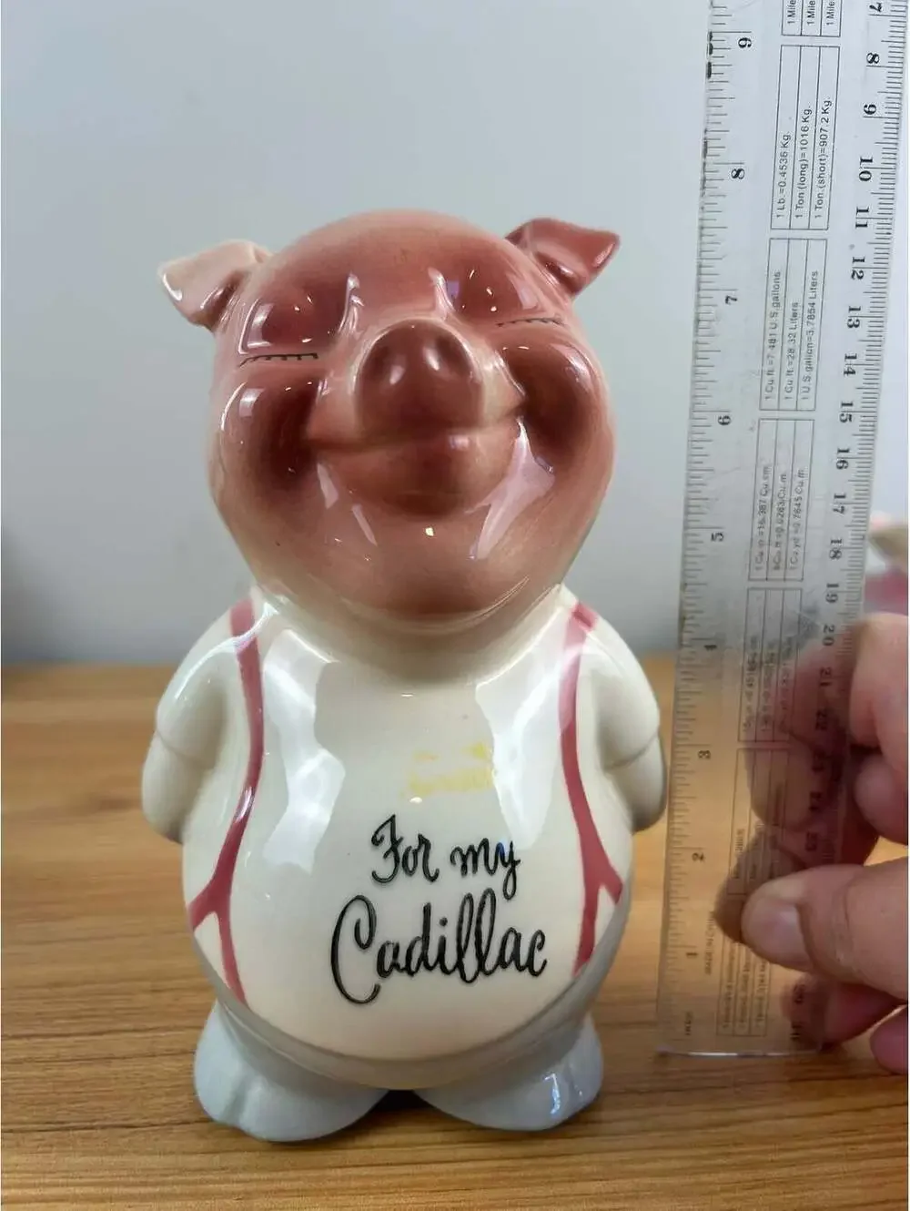 Royal Copley 1950's Vintage Art Pottery  Piggy Bank 
